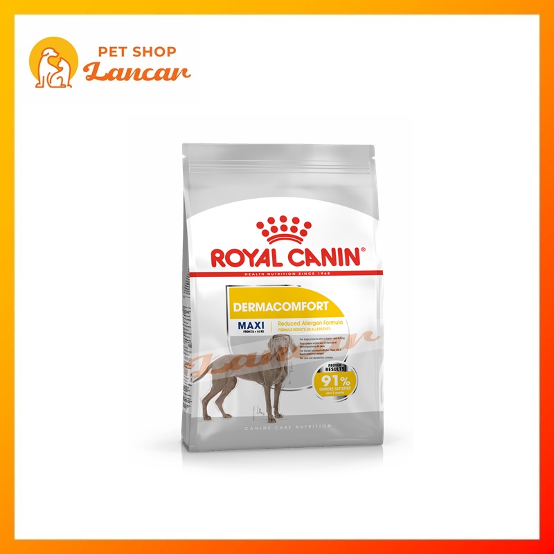 Royal Canin Maxi Dermacomfort 12Kg - (Khusus Ekspedisi)