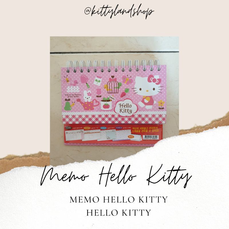 

MEMO HELLO KITTY