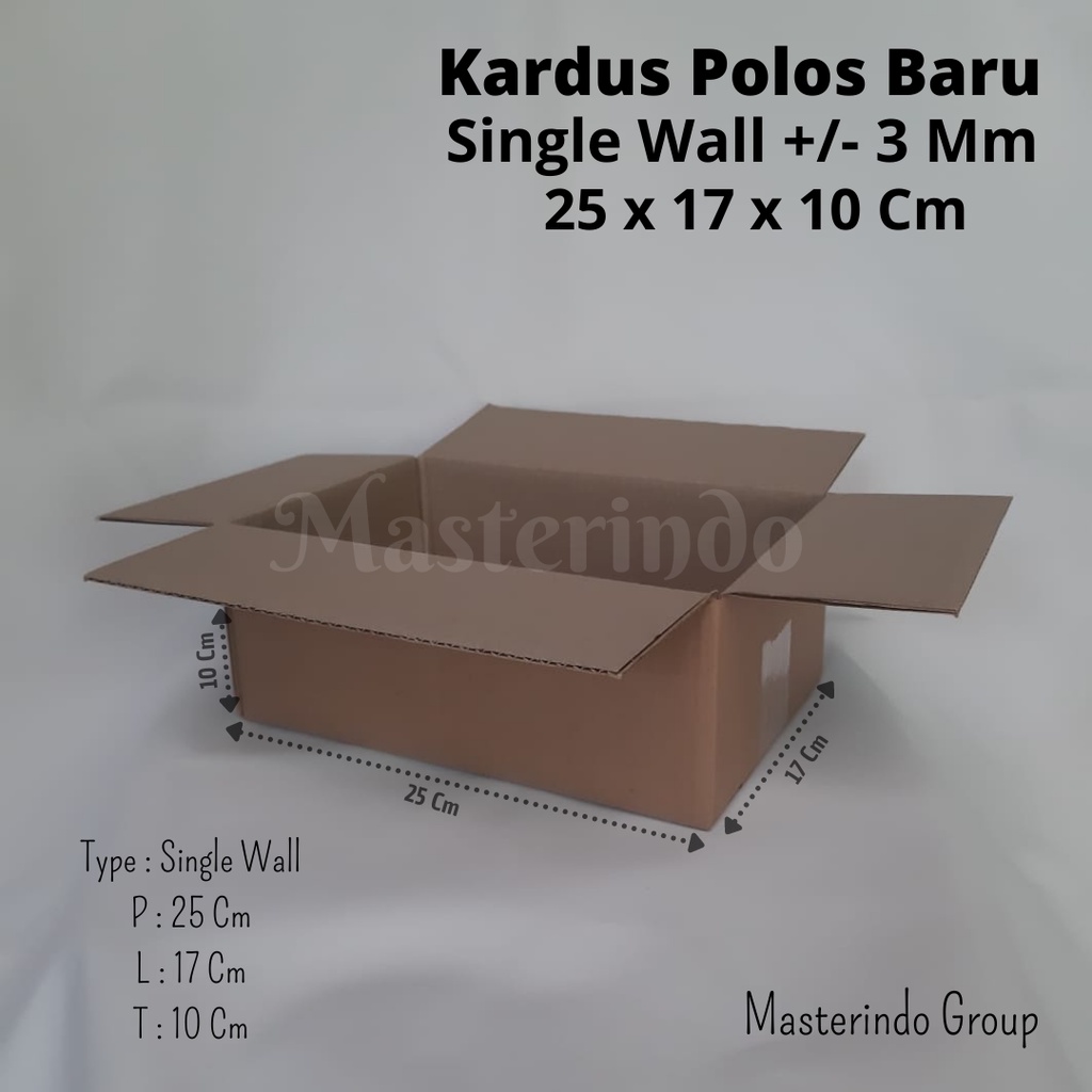 

Kardus 25x17x10 Cm