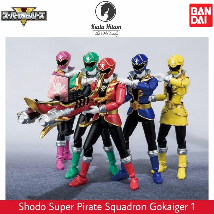 Bandai Shodo Super Sentai Series Pirate Squadron Gokaiger 1