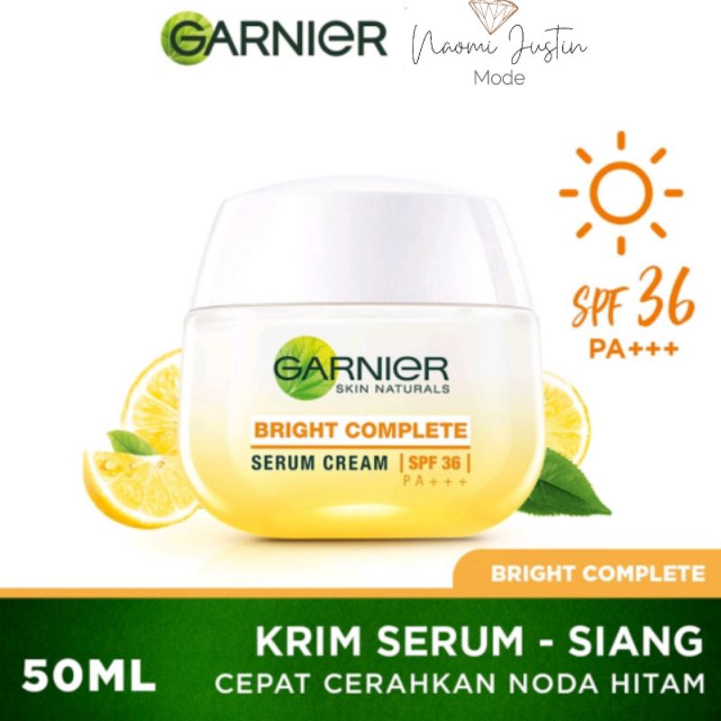 Garnier Light Complete Day &amp; Night Cream 50ml Krim Pagi dan Malam