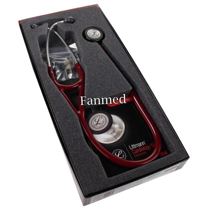 Stethoscope Stetoskop Littmann Cardiology IV Burgundy Litman Littmann