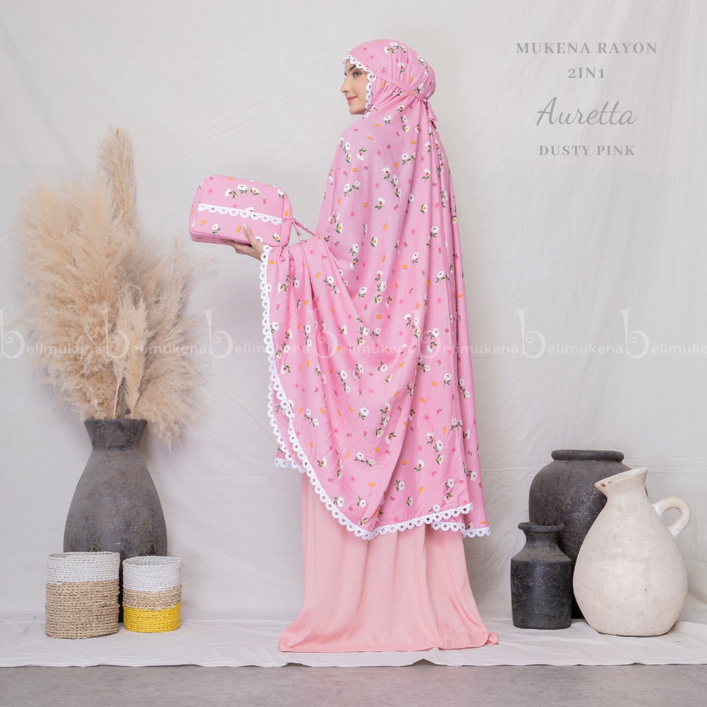 Mukena Dewasa Traveling 2in1 Auretta