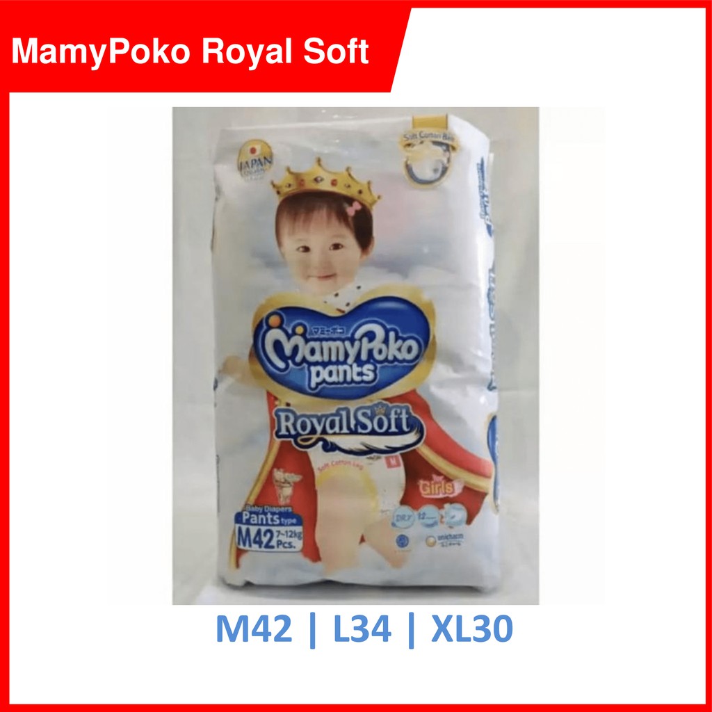 Mamypoko royal sales soft l34