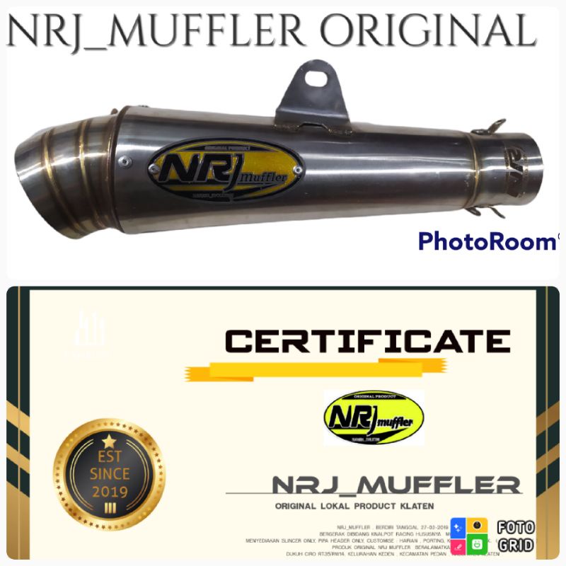 SLINCER JIKSAW ORIGINAL NGKER NRJ MUFFLER BUKAN DPJ BSS FANTERA KJM