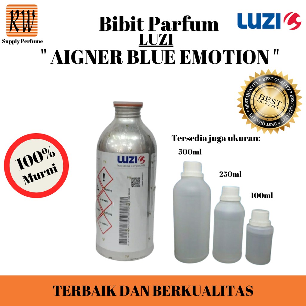 BIBIT PARFUM LUZI AIGNER BLUE EMOTION MURNI