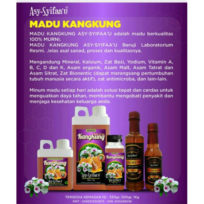 

Madu Nektar Bunga Kangkung