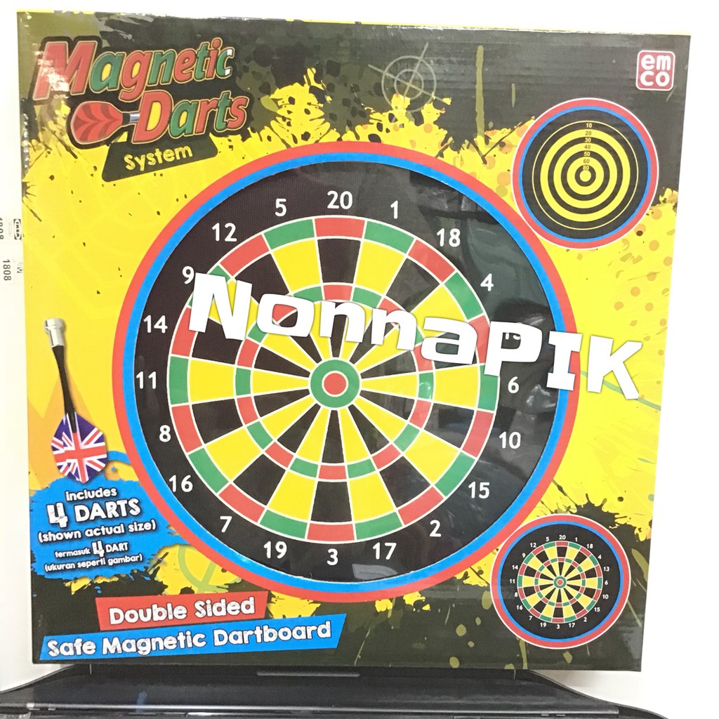 Darts board Papan Dart Satu set lengkap panah included