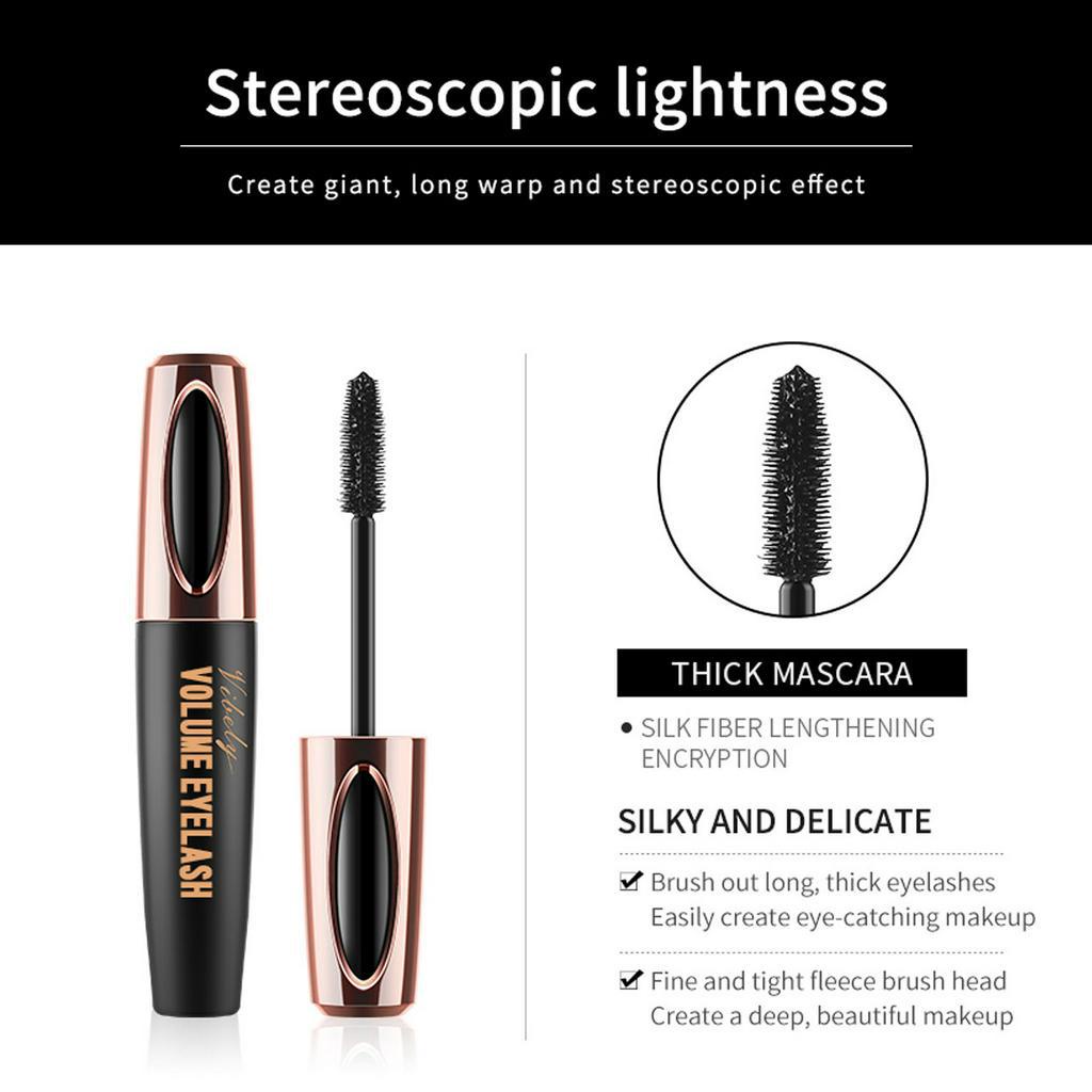 Shine Star - Original Eyelash Mascara Heavy Full Figure 4D Silk Fiber Lash Mascara Pemanjang Bulu Mata Waterproof