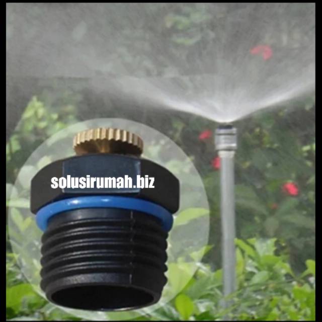 ALAT SIRAM IRRIGATION HEAD SPRINKLER SPRAYER ADJUSTABLE ALAT SIRAM SPRAY KRAN AIR TAMAN KEBUN