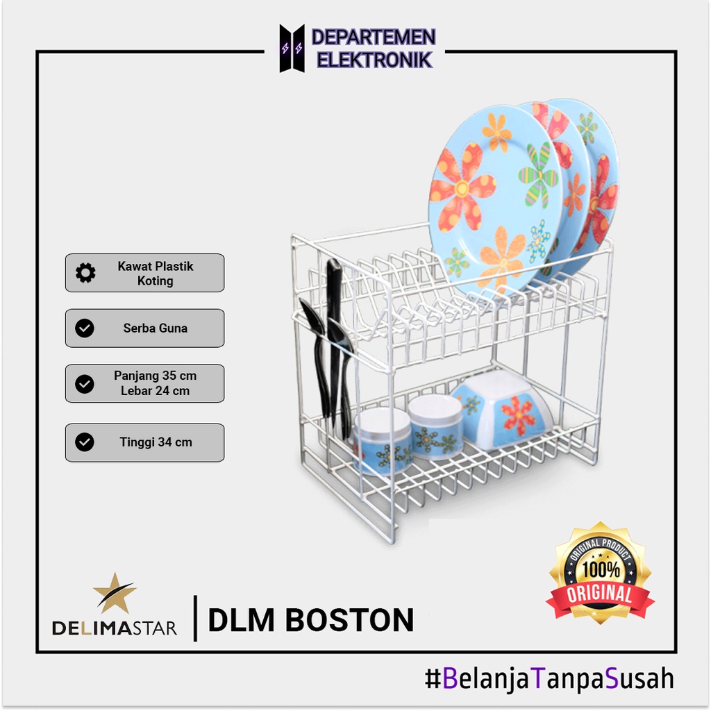 Delimastar Rak Meja dapur - Boston MURAH BANGET / GARANSI RESMI