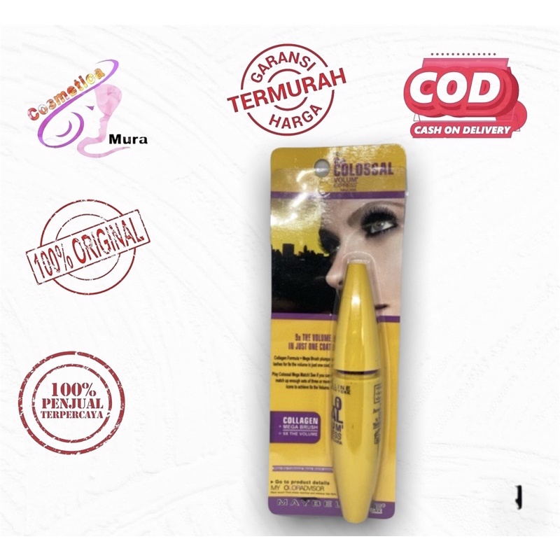 Maybeline single maskara / maybelline mascara single murah / maskara murah