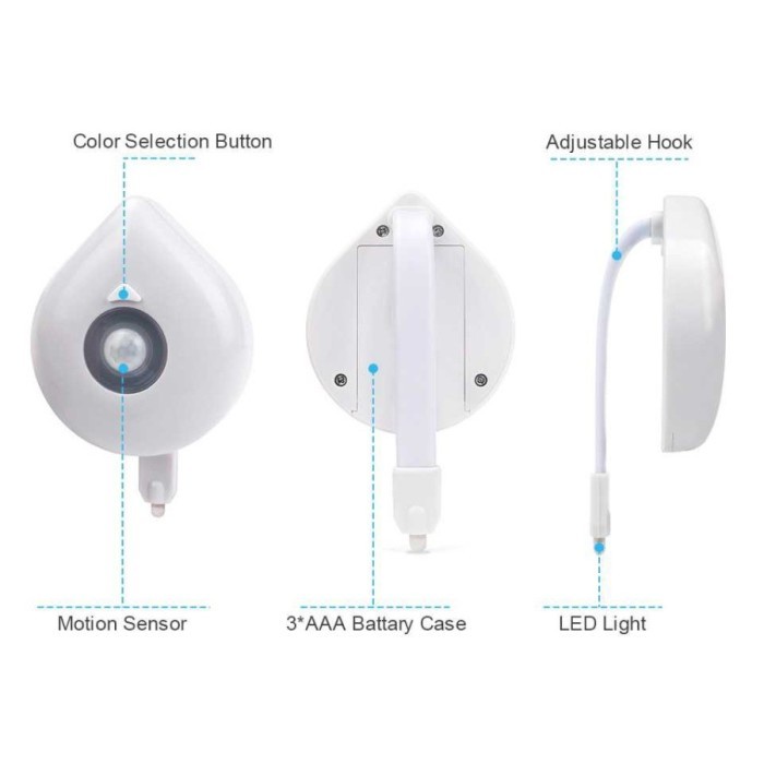 LAMPU SENSOR TOILET BING ORIGINAL READY STOCK