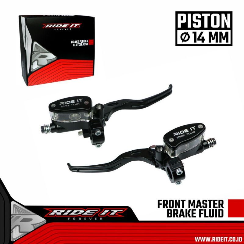 HANDLE MASTER REM Ride it  OVAL 14MM SET KANAN KIRI PCX/NMAX/ADV150