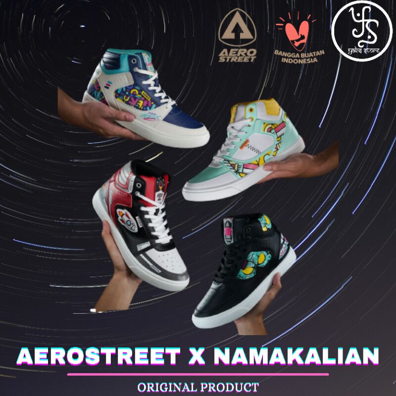 Aerostreet Hoops X Namakalian / Wayang Brand New In Box [ LIMITED ]