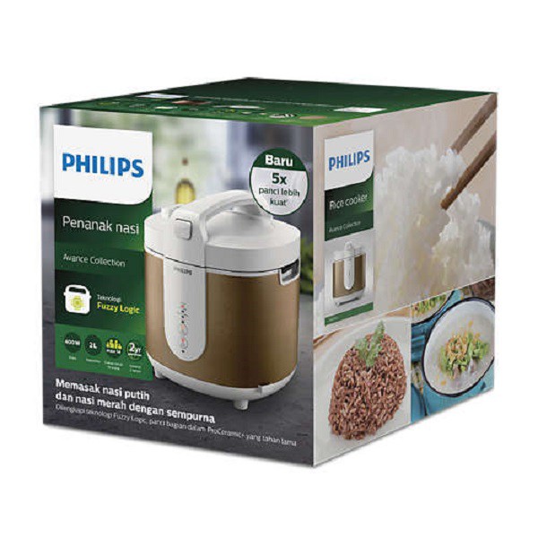 Philips HD3053 Rice Cooker Penanak Nasi Fuzzy Logic