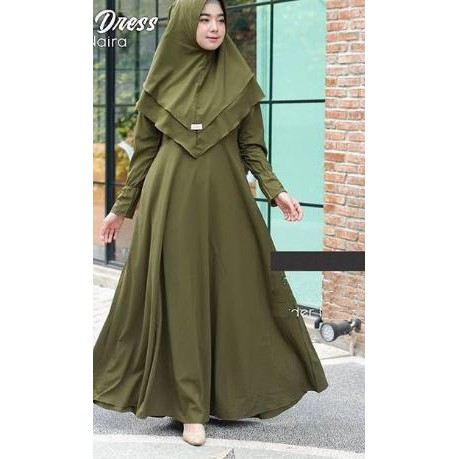 GOX0 PRDUK LARIS GAMIS SYARI POLOS MAXMARA LUX ANAYAH - REAL PICTURE IFMU