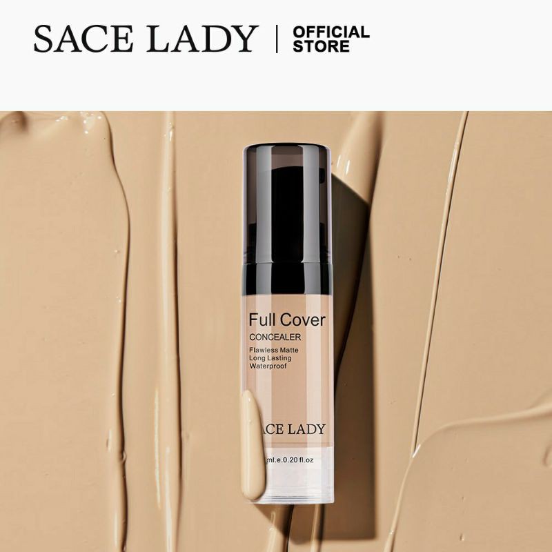SACE LADY Full Cover Liquid Concealer Waterproof Eye Dark Circles Base Makeup