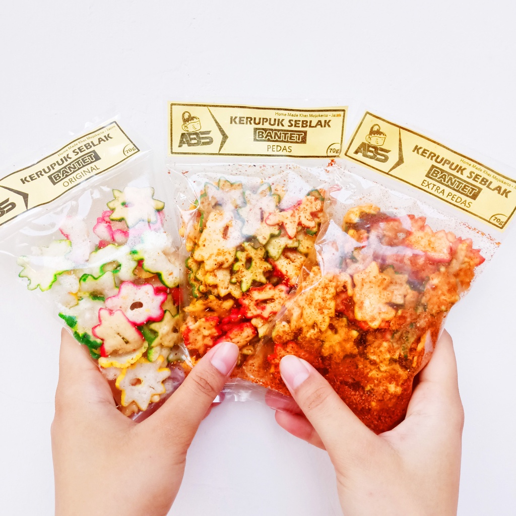 

Krupuk Seblak Bintang Bantet Pedas Kerupuk Bawang Seblak Kering