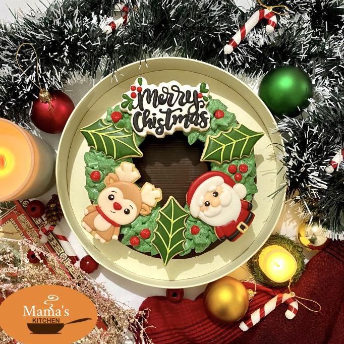 

BUTTER COOKIES DENGAN ICING | KUKIS HIAS CAKE KUE NATAL RING CHRISTMAS XCD521XS
