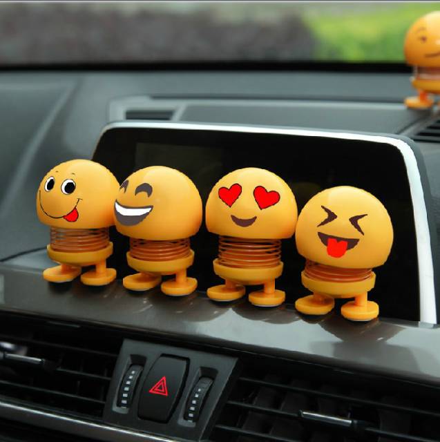 BS851 EMOJI PAJANGAN DASHBOARD EMOJI BONEKA PER GOYANG EMOJI