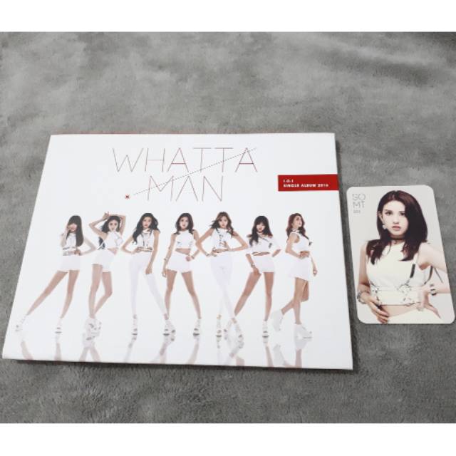 IOI UNIT SINGLE ALBUM "WHATTA MAN" SOMI (+Poster)