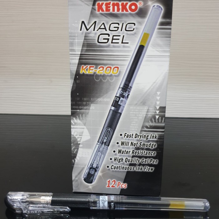 

GEL PEN KE 200 (MAGIC GEL) 1 LUSIN