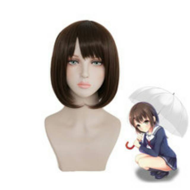Wig Megumi Kato Saekano Cosplay