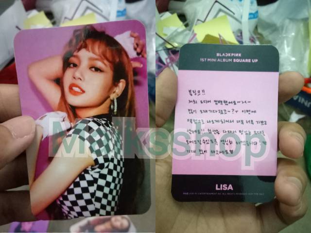 Blackpink Square Up Ddu Ddu Ddu Photocard Kpop