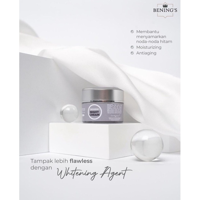 Exclusive Night Cream Benings Skincare | Dr. Oky Pratama Dipl AAAM-3