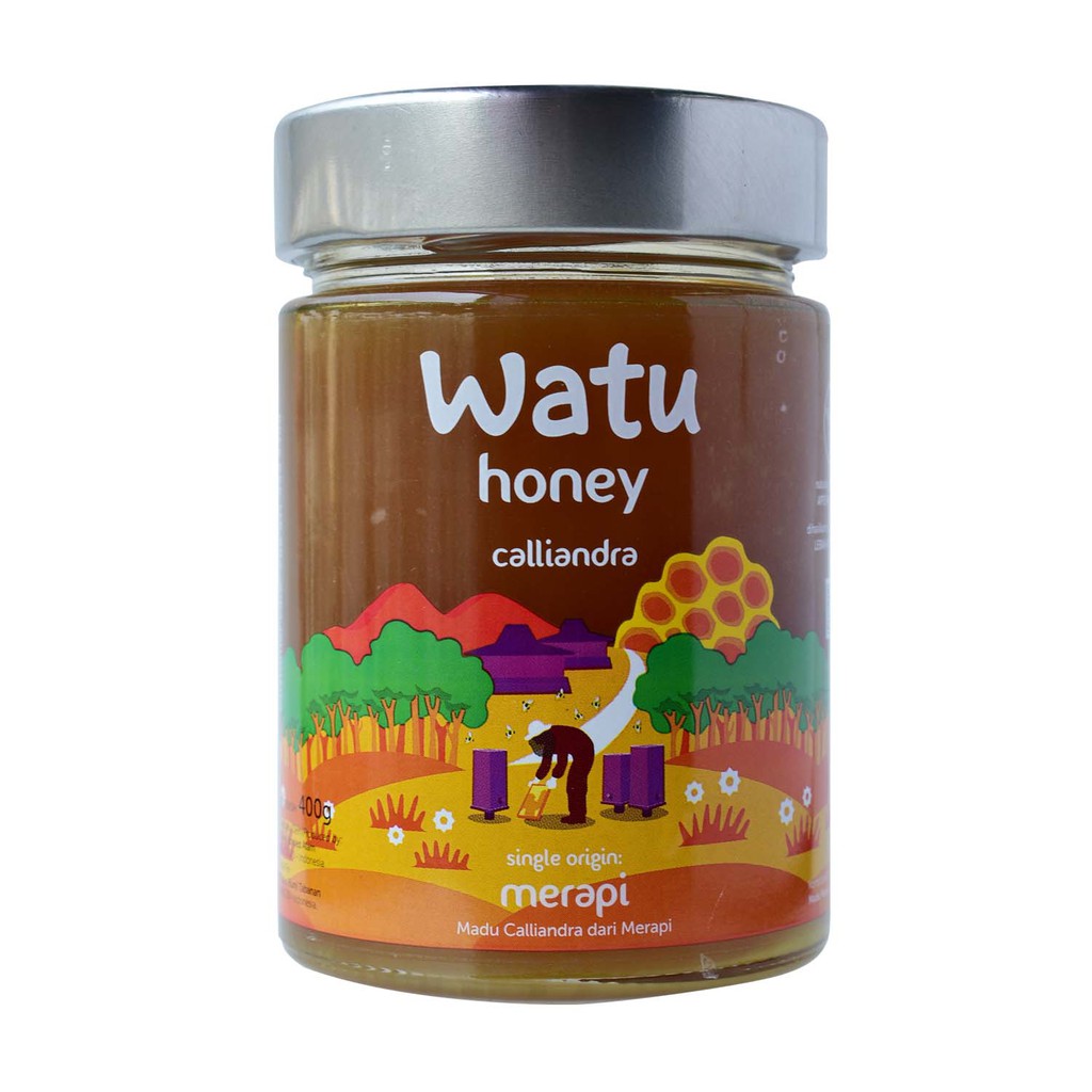 Watu Multifloral Honey Merapi 400 Gr