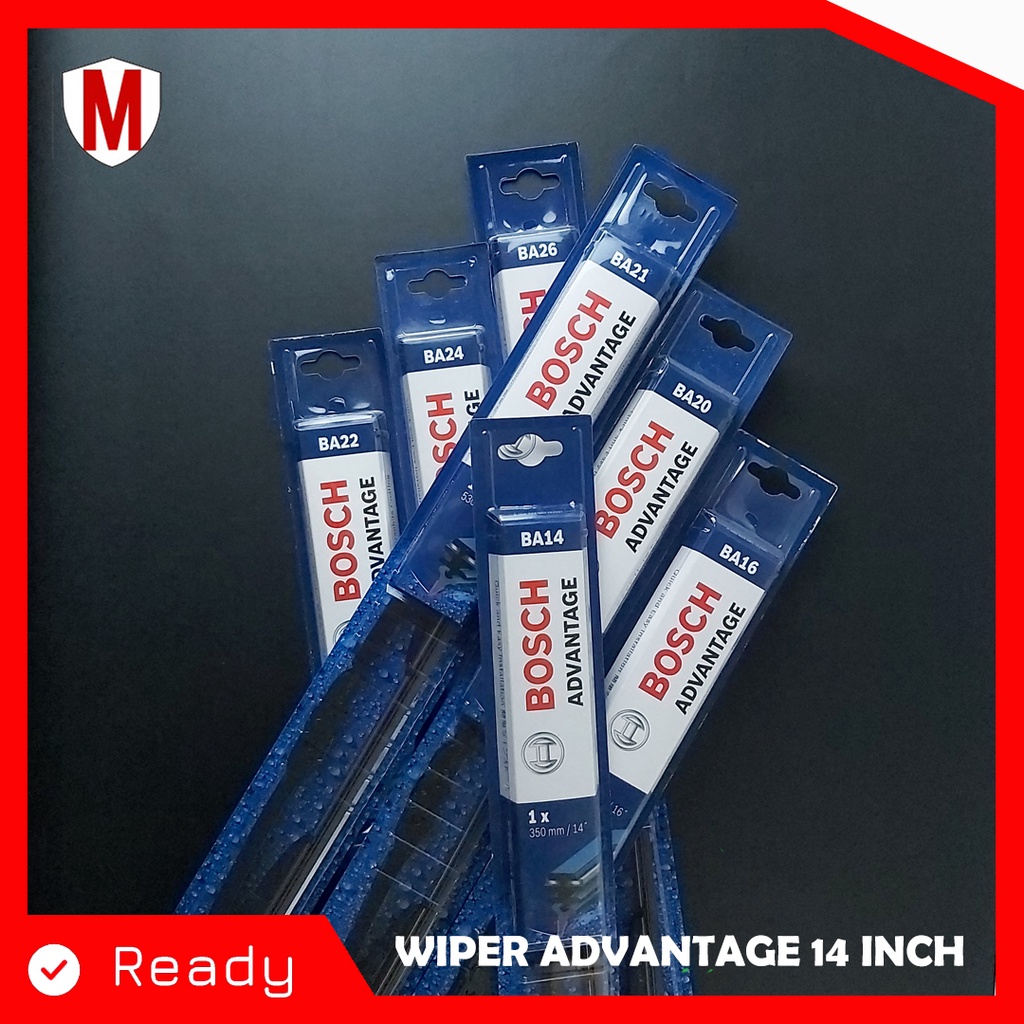 WIPER BLADE BOSCH ADVANTAGE 14&quot; INCHI ORIGINAL