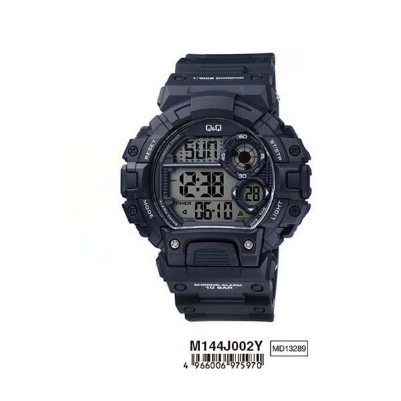 Jam Tangan Pria Q&amp;Q QnQ QQ M144 M144J Digital Original Water Resist