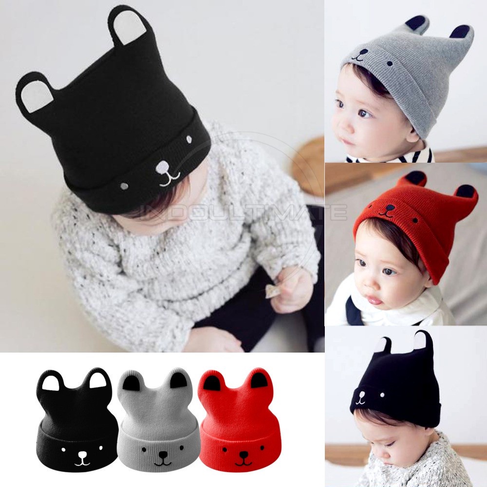 Topi Rajut Bayi Topi Anak Newborn motif Topi rajut Anak ( 0-2 )