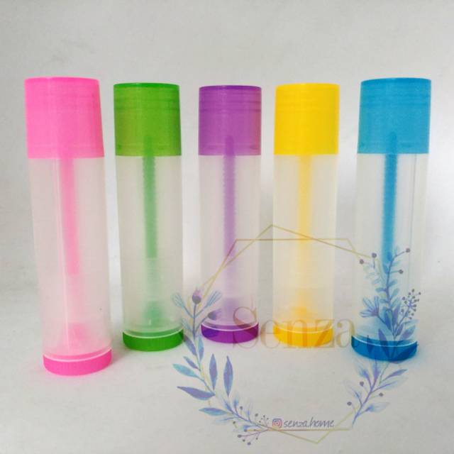 Lipbalm Lipstick Tube Lipstik Kosong DIY Wadah Botol Plastik