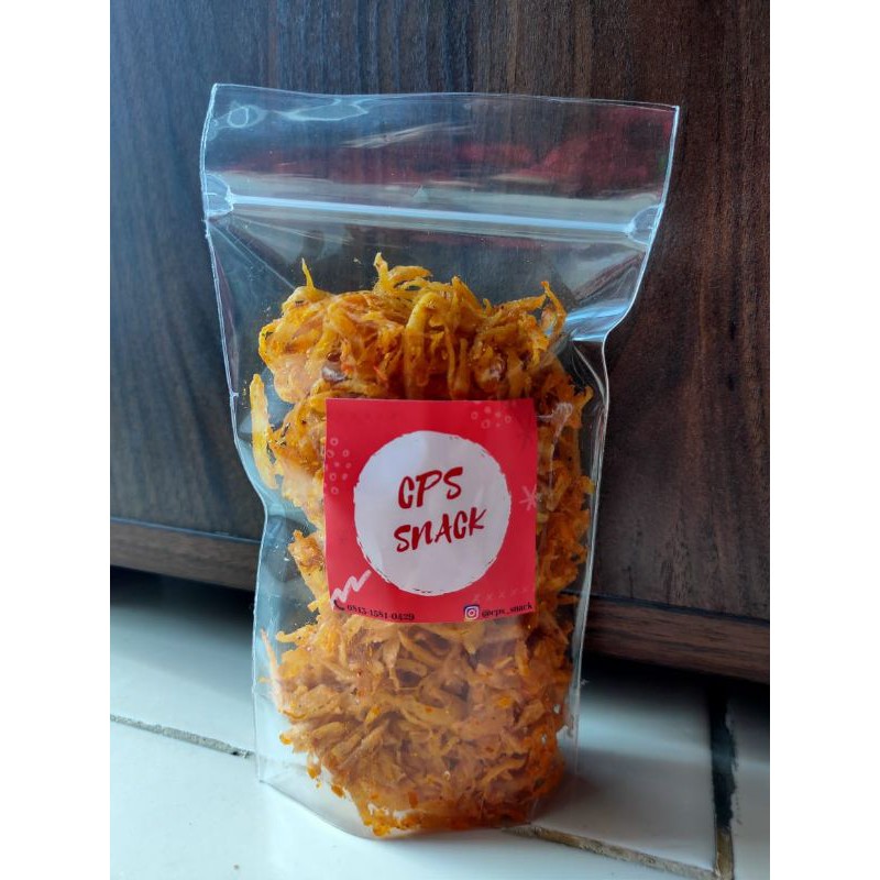 

Singkong Keriwil Pedas 90gr Cemilan Snack
