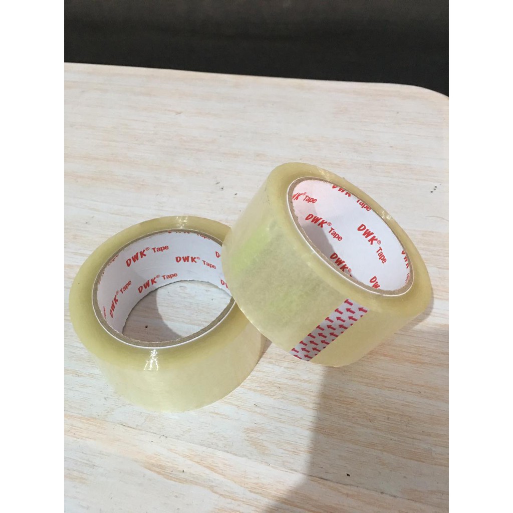 

LAKBAN BENING 2"inch x 100 yard (paling lebar ukuran 45 mm x 100 yard)