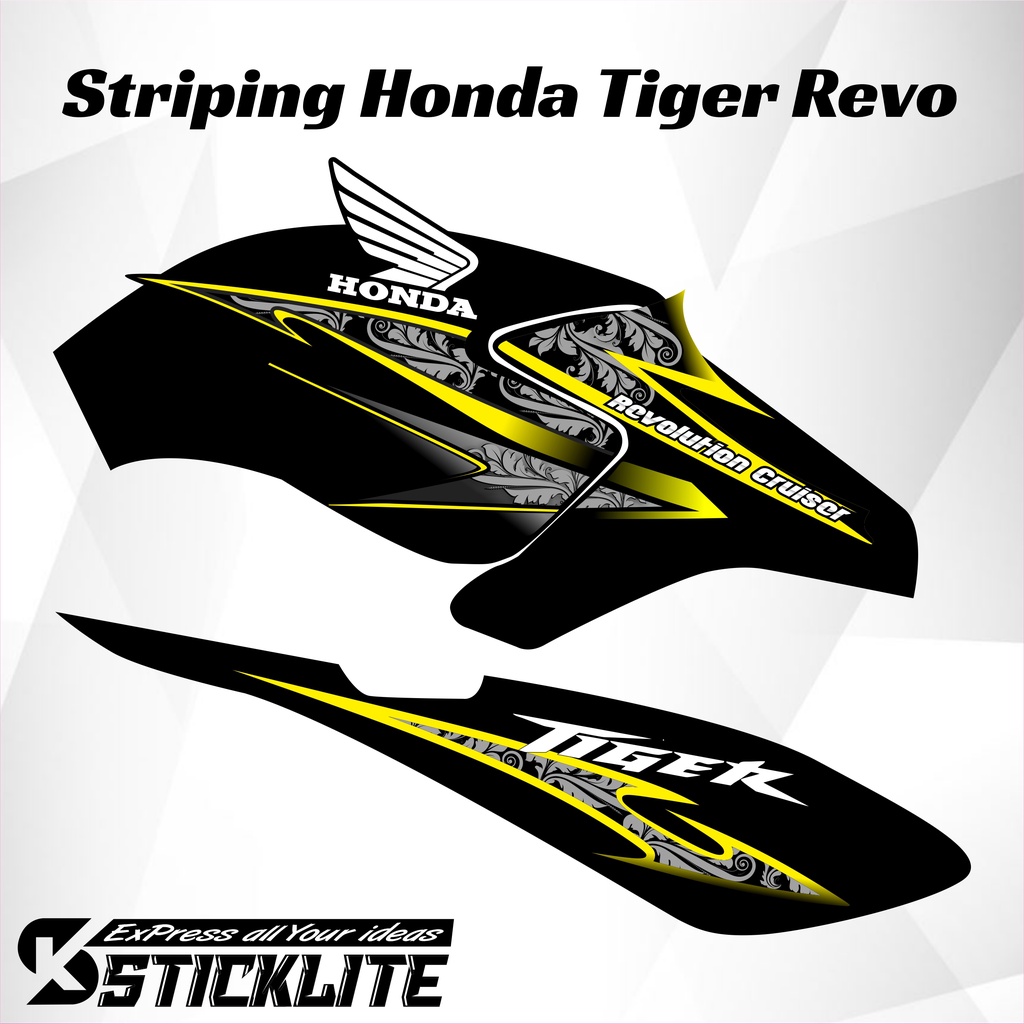 Striping Tiger Revo Hologram Variasi Batik
