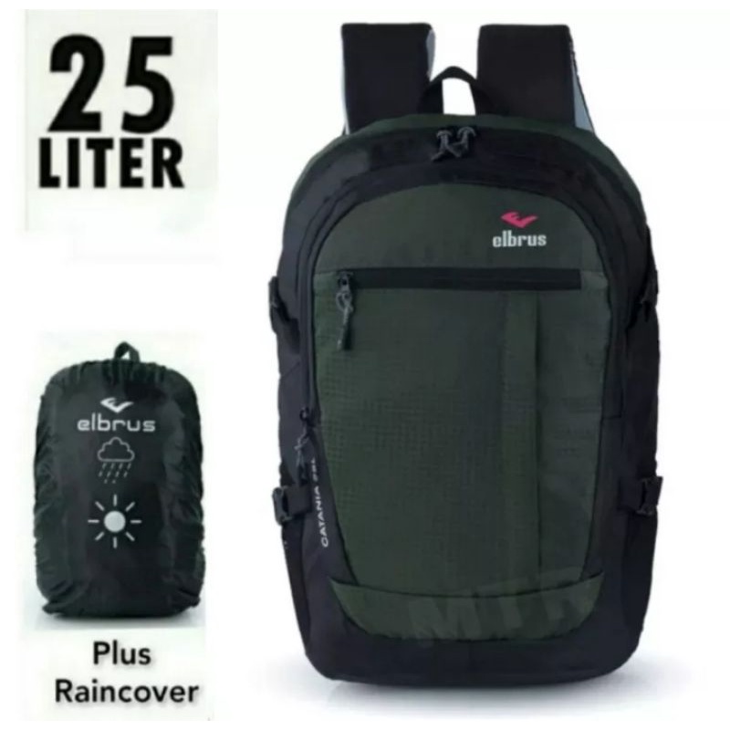 TAS RANSEL PRIA 25ltr  ELBRUS ORIGINAL//TAS RANSEL SEKOLAH SD-SMP-SMA-KULIAH