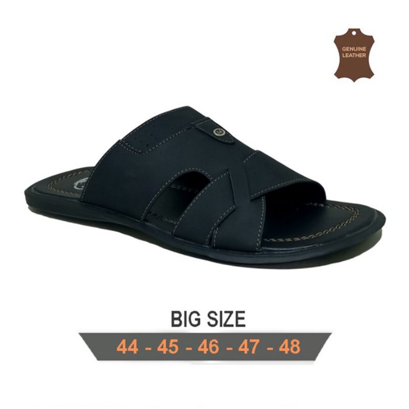 sandal kulit pria formil/santai sandal big size sandal ukuran jumbo