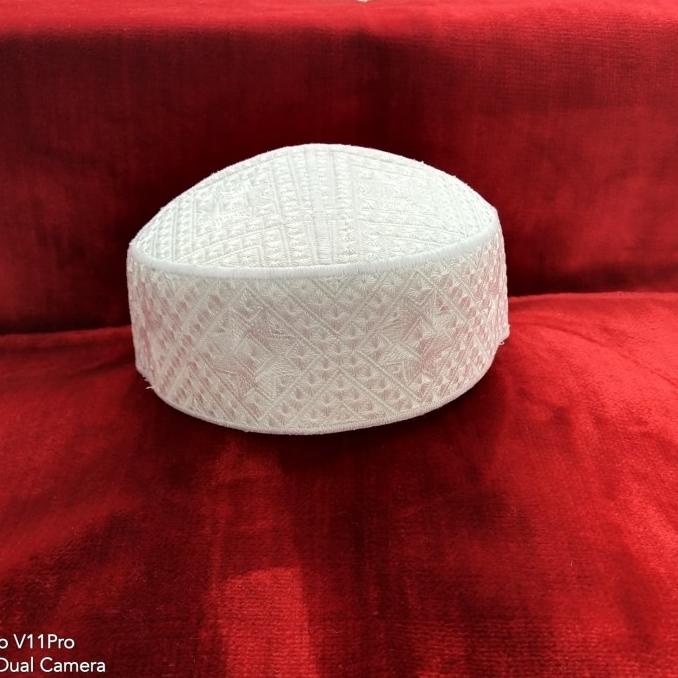 peci pakistan hitam dan putih original