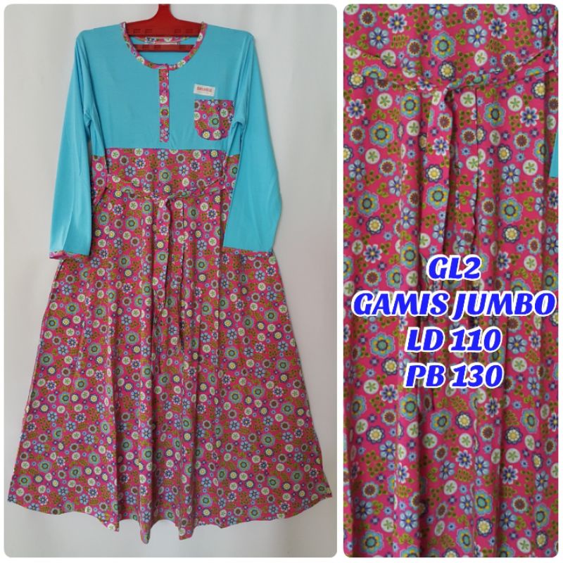 Gamis Jumbo 2L  AnneClaire Baju Muslim