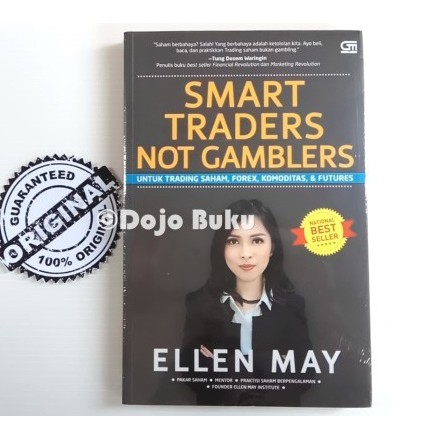 Buku Smart Traders Not Gamblers Ellen May Investasi Trading Saham