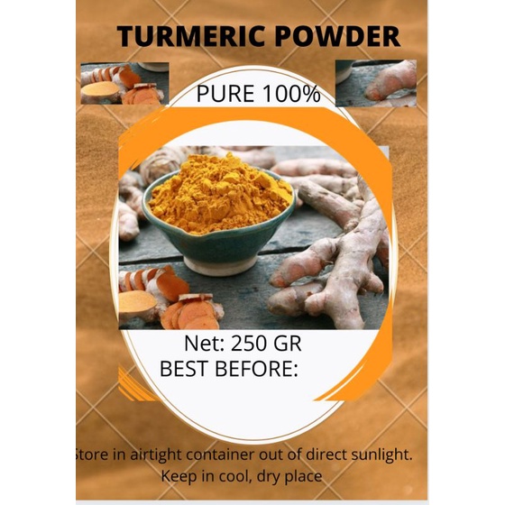 

TURMERIC POWDER PURE 100%