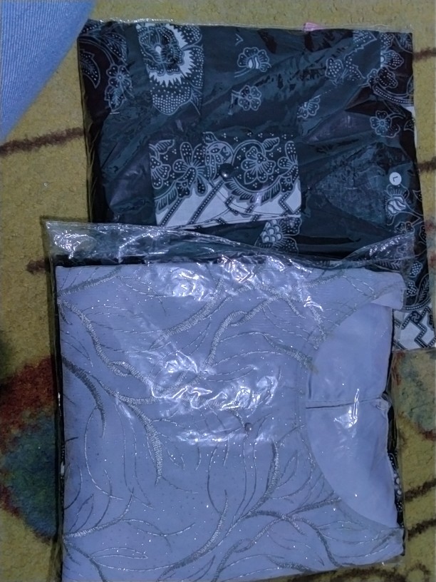 [cod] Wou Batik Couple Danilla Brokat Tille-modern Batik Couple Sarimbit Brokat - Bs031