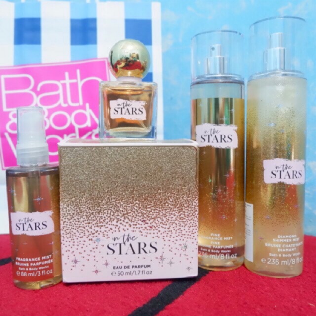Bath & Body Works BBW In the Stars Body Mist Shimmer Mist Travel Mist
