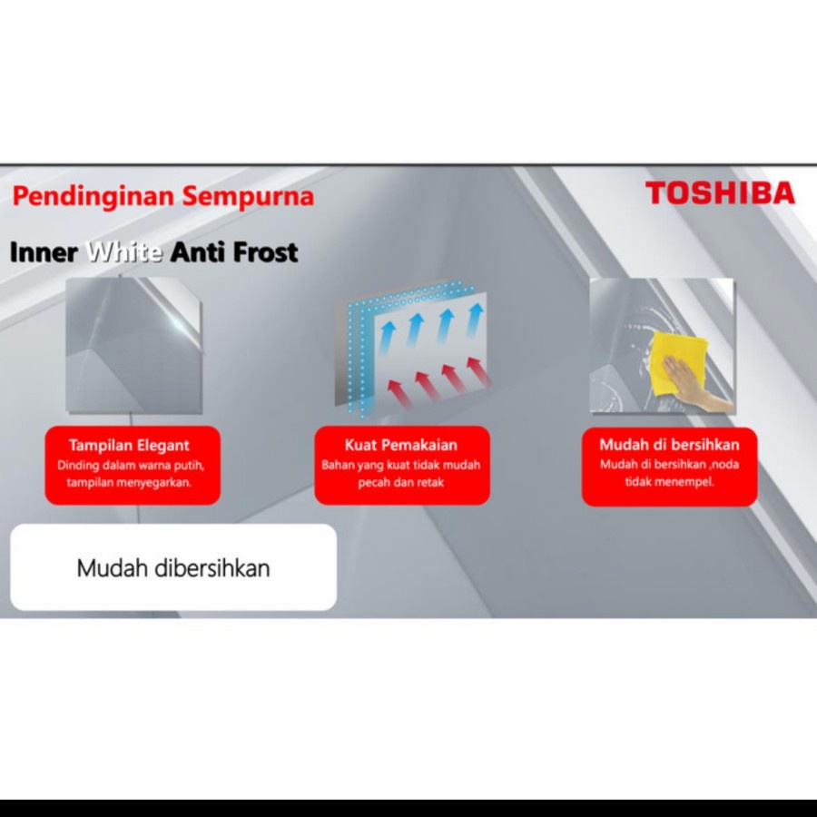 Chest Freezer Toshiba CRA258L / Freezer Box Toshiba 230Liter CRA258l