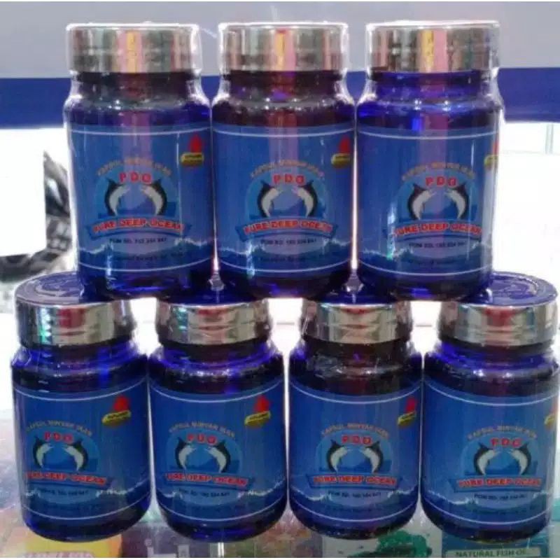 PDO(pure Deep Ocean) Minyak Ikan kapsul Original