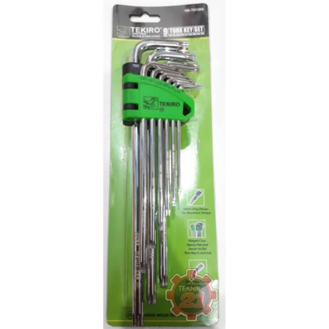 KUNCI L BINTANG TEKIRO SET 9 PCS KUNCI L BINTANG SET TEKIRO L SET  BINTANG TEKIRO
