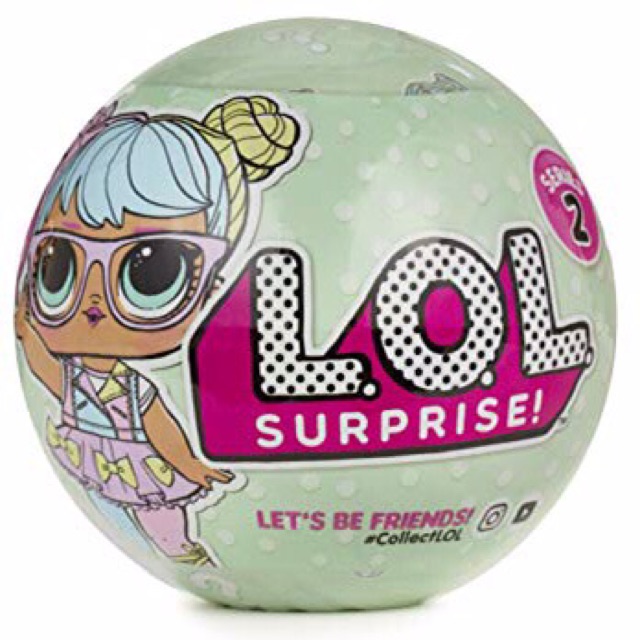 L.O.L SURPRISE ORIGINAL / lol ball toys series 2 ori mainan natal